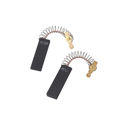 Sosoport 2 Stück Kohlebürsten für Waschmaschinenmotor Ersatzteile für Trommelwaschmaschinen mit Drahtanschluss für Effektive von Wäscheautomaten