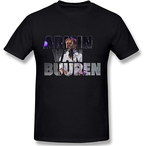 Armin Van Buuren - Camiseta para hombre, unisex, color negro, Negro , XL