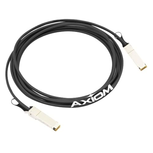Câble de réseau QSFP+ Axiom X2125A-3M-N-AX Noir 3 m contre les lenteurs de transfert de données