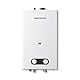 MIZUDO Warmwasserbereiter Butangas LPG, Energieeffizienzklasse A, Low NOx, Propan Heizungen 10L Atmosphärisch, Niedriger Emissionsbrenner, 32,8 x 21,35 x 55 cm