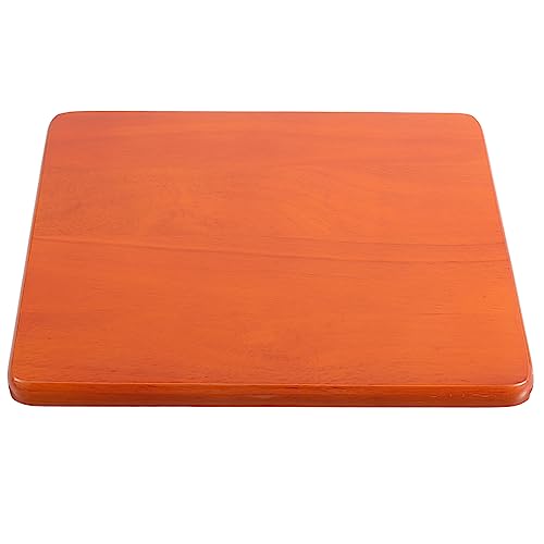 OSOLADY Wooden Stool Seat Replacement Part for Home Office and Restaurant Solid Easy to Clean Seating Elegant Rosewood Finish