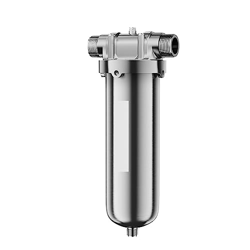 ZKLGS Impianto ad osmosi inversa, Wholehouse Pre-Filtro for l'acqua, SUS304 Shell Che filtra la ruggine dei sedimenti Protegge l'acqua Domestica 8000L/H Abbastanza for la caffetteria