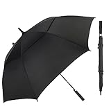 LLanxiry Umbrella Large Golf Umbrellas for Rain Windproof 54/62/68 Inch Automatic Open Double Canopy