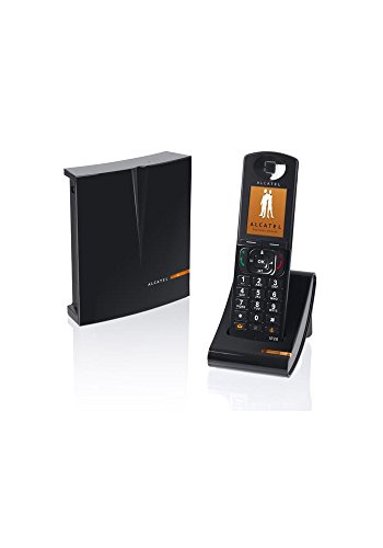 Alcatel Temporis IP20 - Teléfono VoIP, negro