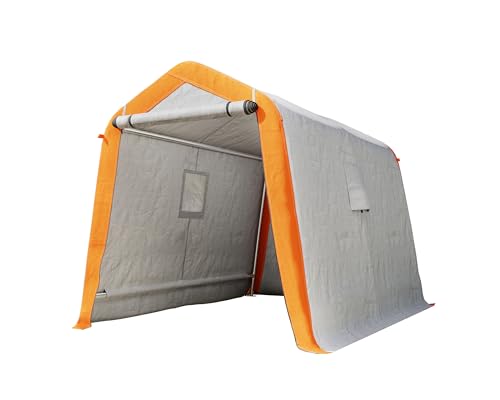 Amerlife YSS005 6X8X6.6 Ft Heavy Duty Portable Shed Storage Shelter thumb #7