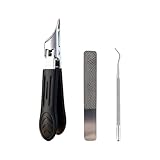 Abgeschrägte Nagelschere,Nageltrimmer Mit Weiter Öffnung Und Spritzschutz - Tragbare Zehennagelschere | Für Senioren Erwachsene Maniküre Pediküre Haushalt Reise