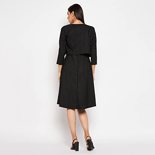 Image of CAMEY Women Striped Cotton Dress