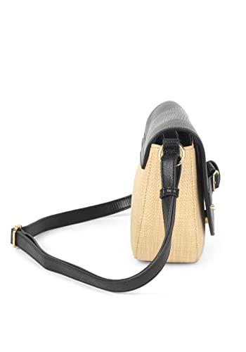 Bolsa Feminina Gash BG72330 - Preta e Branca