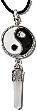 Ying Yang with Fantasy Point Drop Necklace