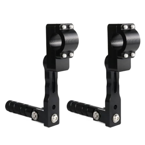 Repose-Pieds Moto Universel 22mm 28mm réglable kit de supports