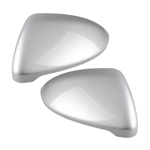 Capuchon de rétroviseur cassé ? Paire de couvertures en plastique argenté pour Golf 2015-2020