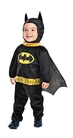 Ciao- Batman Baby costume onesie disguise official DC Comics (Size 2-3 years), Black, Yellow