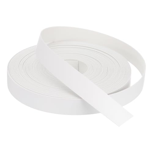 Ruban de placage flexible blanc pré-collé à adhésif puissant pour chants de meuble