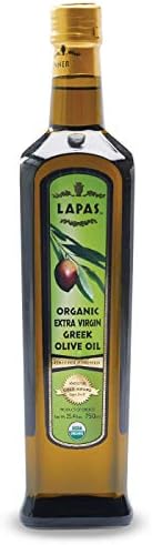 Lapas Organic Extra Virgin Olive Oil, 25.4 oz
