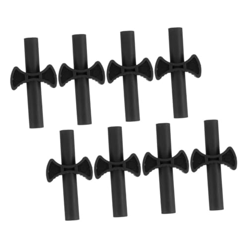 BCOATH 8Pcs Trampoline Enclosure Pole Gap Spacers Cross Shaped Safety Spacers for Enhanced Stability and Secure for Lightweight and Easy to Install