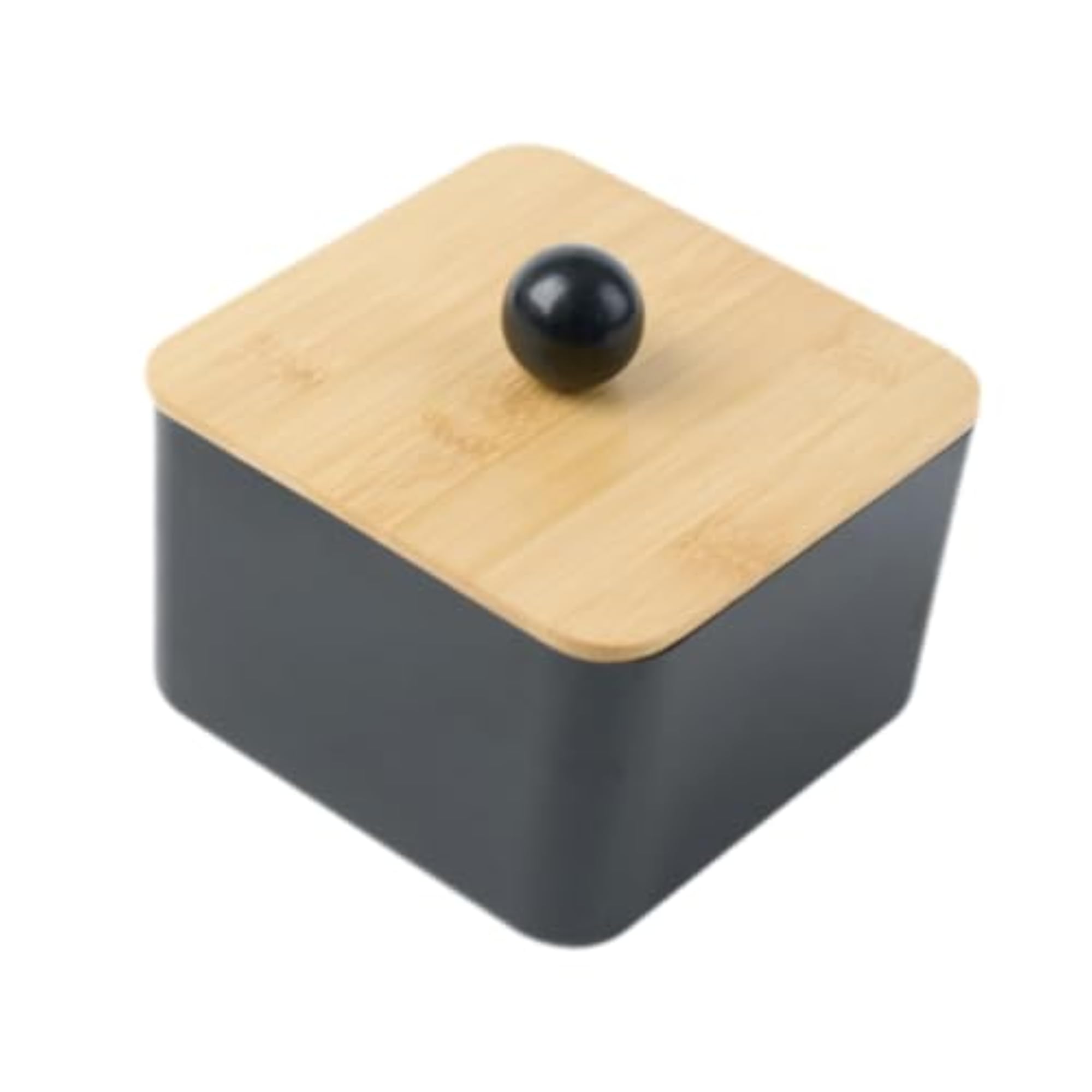 Desktop Cosmetics Storage Box, Black Design
