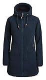 Reißverschlusstaschen ICEPEAK Damen EP Anguilla Midlayer, dunkel blau, XXL