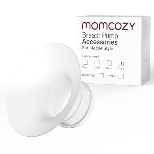 Momcozy Mobile Style | M6 21 mm Flange Insert, Original Mobile Style | M6 Breast Pump Replacement Accessories, 1PC (21mm)