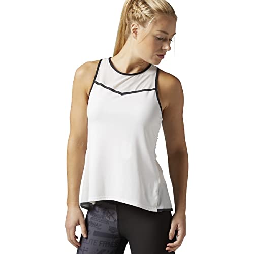 Reebok Crossfit L1 débardeur sport femme blanc haut taille S AI9457