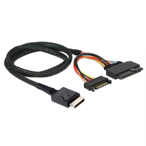 Swagell Gen 4 Oculink SFF-8611 4I  PCIe SFF-8639 U.2 NVMe  15P IXdT[o[ P[u
