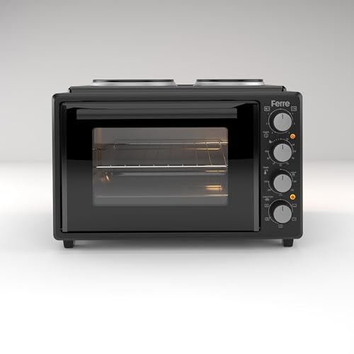 Ferre 3550X-HP - 35L Turbo Mini Oven With 2 Plate - Black