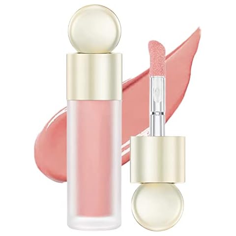 Liquid Blush, Matte Liquid Cream Makeup Dual Use for Cheeks and Lips, Long-Lasting, Smudge Proof, Moisturizing Face Blush Stick for Cheek, Pink Lip gloss for Girl Cover