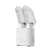 KUANDARMX Secador De Botas Eléctrico Ozono Retráctil Desodorante Esterilización Zapatos Secado Evitar Olores, Moho Y Bacterias para Botas De Guante Secador De Calcetines, White