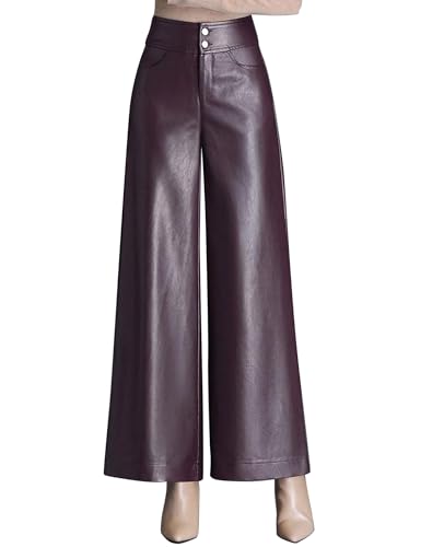 sheller leather like wrap culottes ブラック sheller leather like wrap culottes ブラック leather like