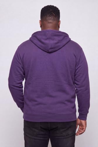 Image of KingSize Men's Big & Tall Fleece Zip-front Hoodie Jacket