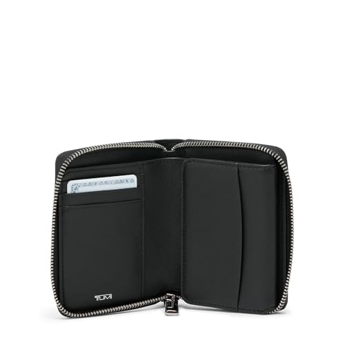 Tumi Tri-Fold Zip Around Compact Wallet