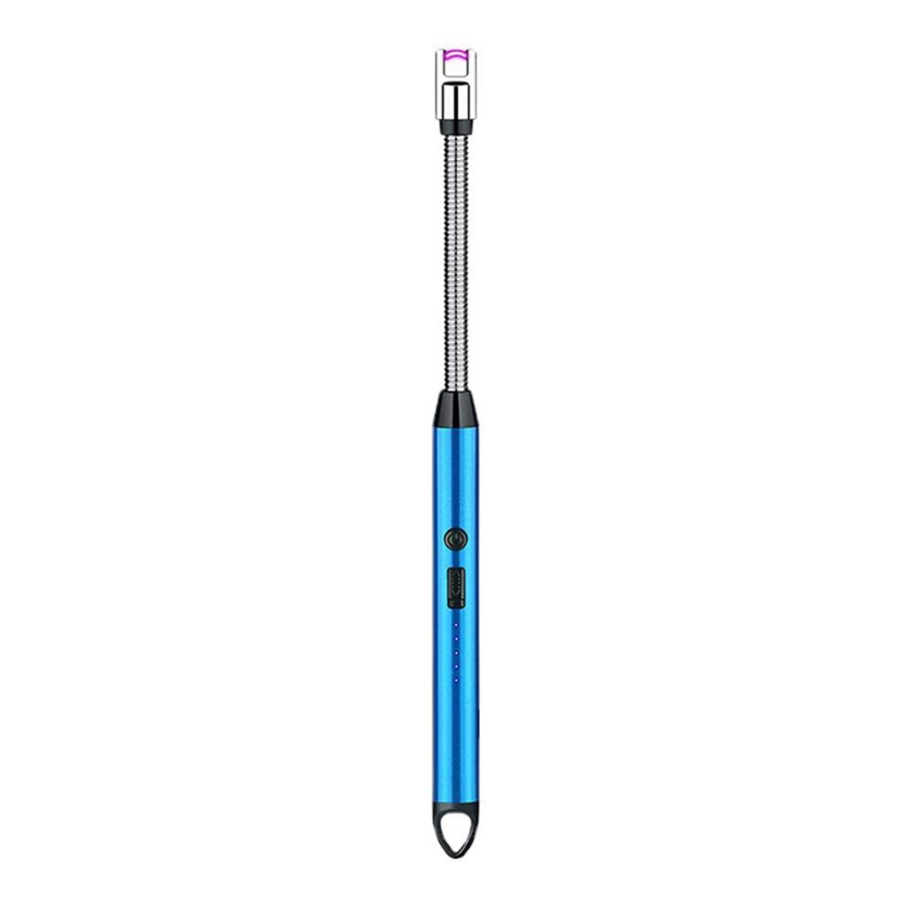 Windproof Kitchen Electric USB Lighter Long Candle Rechargeable Plasma Ignition Stove Camping V8T2 Flameless Arc Lighter BBQ Gun