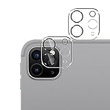 【2枚セット】 対応 iPad Pro 11 / 12.9 インチ カメラフィルム iPad Pro 12.9 / 11 インチ (2022/2021/2020発売) カメラ保護カバー (2枚) 【日本製素材旭硝子製】 用 iPad Pro 11 / iPad Pro 12.9 レンズフィルム 強化カメラ保護フィルム 黒縁取り 露出オーバー防止 全面吸着 高透過率、硬度9H、3D Touch対応、飛散防止、指紋・汚れ防止、気泡ゼロ、ラウンドエッジ加工【FAMROLLS正規品】