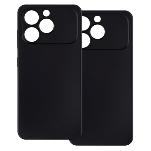 UOGNADGD 2�� TPU�P�[�X Oukitel C17 4G 2026 �Ƃ̌݊������� �X�}�z�J�o�[ - �ϏՌ��t���L�V�u���ی�A�N�Z�T���[ �����J�b�g���H (�u���b�N+�u���b�N)