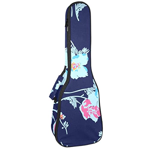 Sac à dos ukulélé concert ténor soprano rembourré bleu