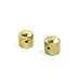 2 Metal Dome knurling Guitar Knobs For Tele or JB style Adjustable,Gold plated
