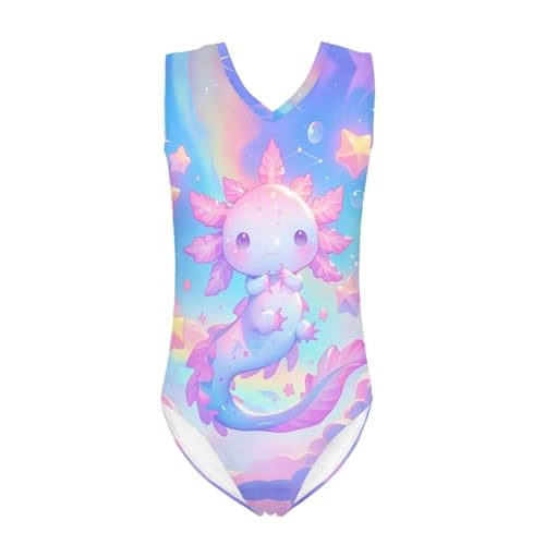 Image of Girls Swimsuits Size 3-14 Kids Summer Sleeveless One Piece Bathing Suit Beach V-Neck