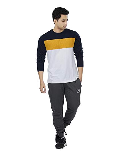 FLYTEES Men's Steel Black Jogger