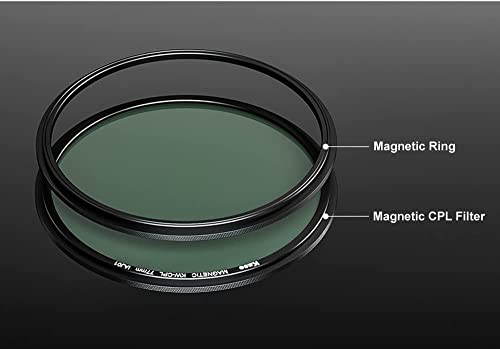 Filtre CPL magnétique Kase 67 mm élimine les reflets sur l'eau - 4