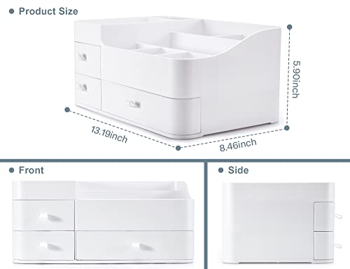 ONXE-Makeup-Organizer-with-DrawersLarge-Capacity-Countertop-Organizer-for-VanityBathroom-and-Bedroom-Desk-Cosmetics-Organizer-for-Skin-CareBrushes-Eyeshadow-Lotions-Lipstick-Nail-Polish