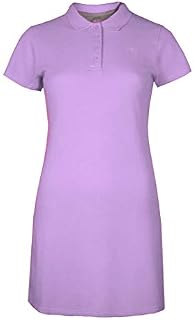 Brody & Co. Women's Casual Solid Polo Dress