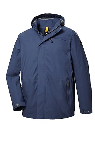 Veste d'extérieur homme grande taille STOY contre la pluie et le vent