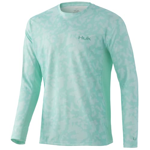 Image of HUK Men's Icon X Long Sleeve Shirt, Performance Fishing Shirt