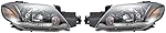 For Mitsubishi Outlander Headlight 2003 2004 Pair Driver and Passenger Side For MI2502150 | MN133515