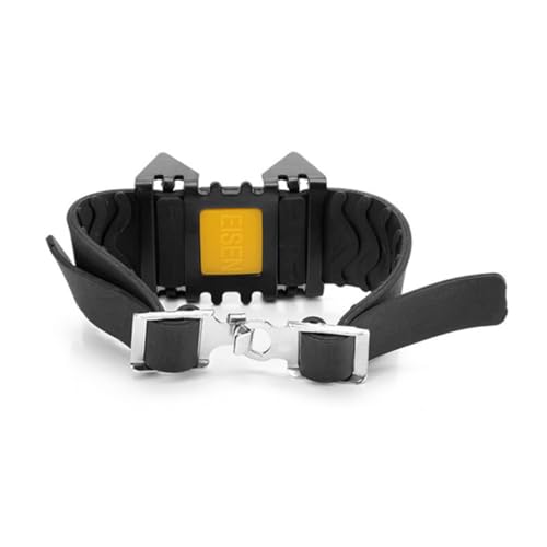 LIFKOME Par crampones Antideslizantes Berg Climbing Alpinismo Traction Boots Zapatos de Nieve apretones Garras de Hielo Antideslizantes Snow agarra los Tacos de tracción Black