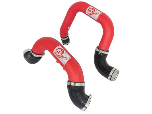 aFe POWER BladeRunner 2-1/2 IN & 3 IN Aluminum Hot and Cold Charge Pipe Kit Red - #46-20264-R