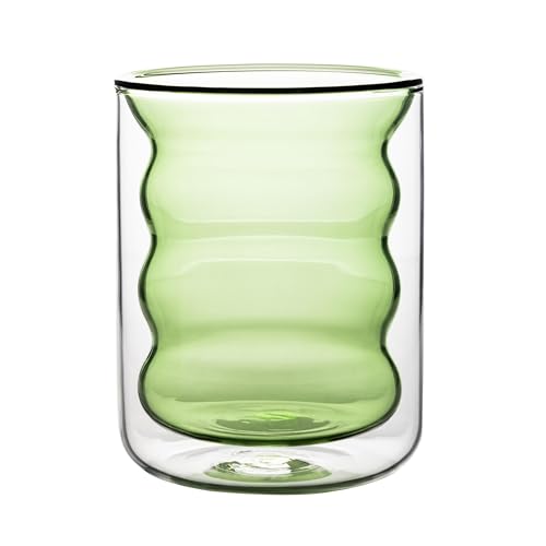 Tov Furniture Waves Green Water Glass - Set of 4