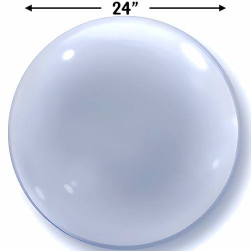 PIONEER BALLOON COMPANY Deco Bubble Pack, 24", Clear