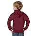 Little King NCAA Toddler Boys Polyester Performer Hoodie Sweatshirt with Team Colors-Oklahoma-Crimson-4T