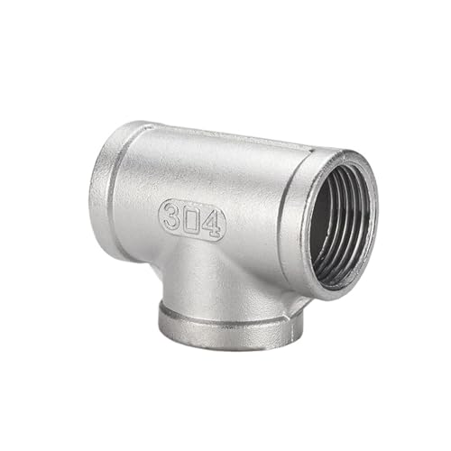 Accesorios de tubería de agua inox 304 con codo en T de 1 pulgada 4