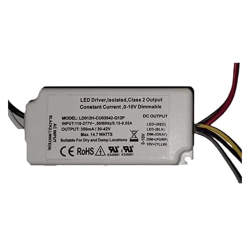 Pilote LED 110-277 V pour réparer un plafonnier en panne 14.7W 42V